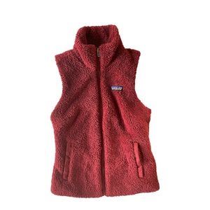 Patagonia Los Gatos Fleece Vest Burnished Red XS
